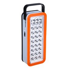 Фонарь-светильник 24 + 6 ярк. LED, 3xD / шнур 220В, пластик, 24x10 см ЧИНГИСХАН